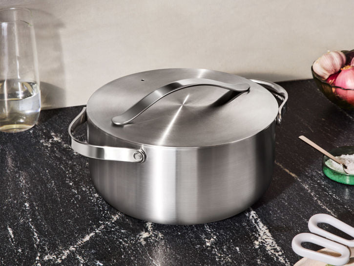 Caraway Dutch Oven in Stainless Steel