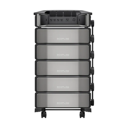 EcoFlow Package - DELTA Pro Ultra Single Inverter and 5 x Battery Pack (6kWh), EFDPUPCS-5-BP