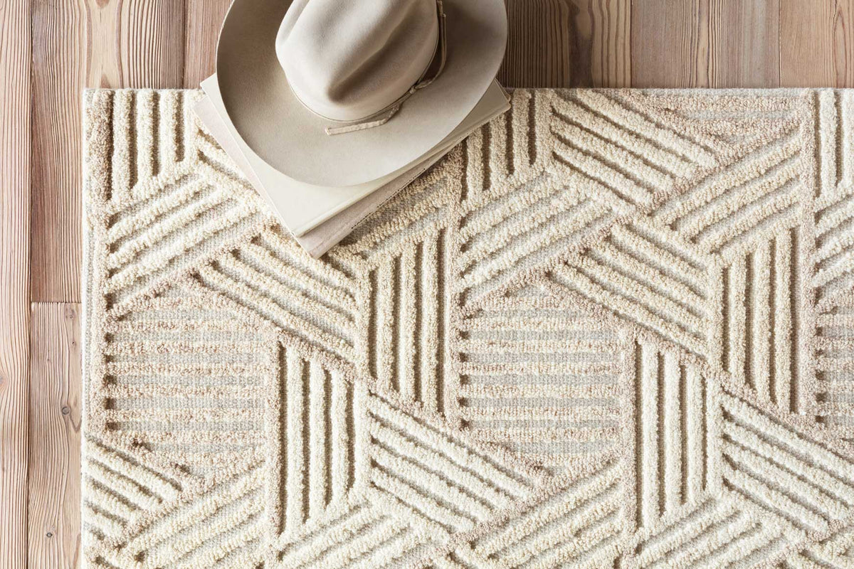 Loloi Ehren EHR-04 Oatmeal / Ivory area rug - image 3