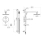 ZLINE El Dorado Shower System in Brushed Nickel, ELD-SHS-BN