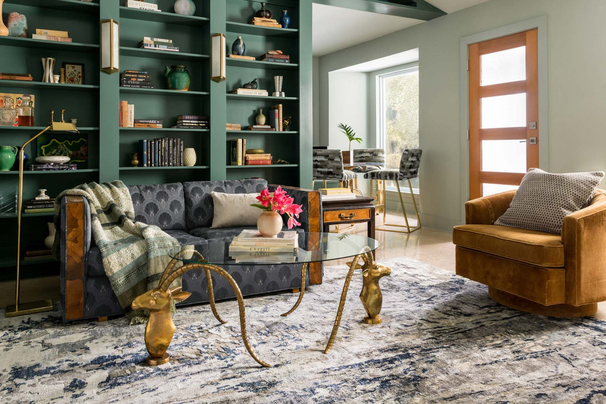 Loloi Elixir EH-03 Grey / Navy area rug - image 5