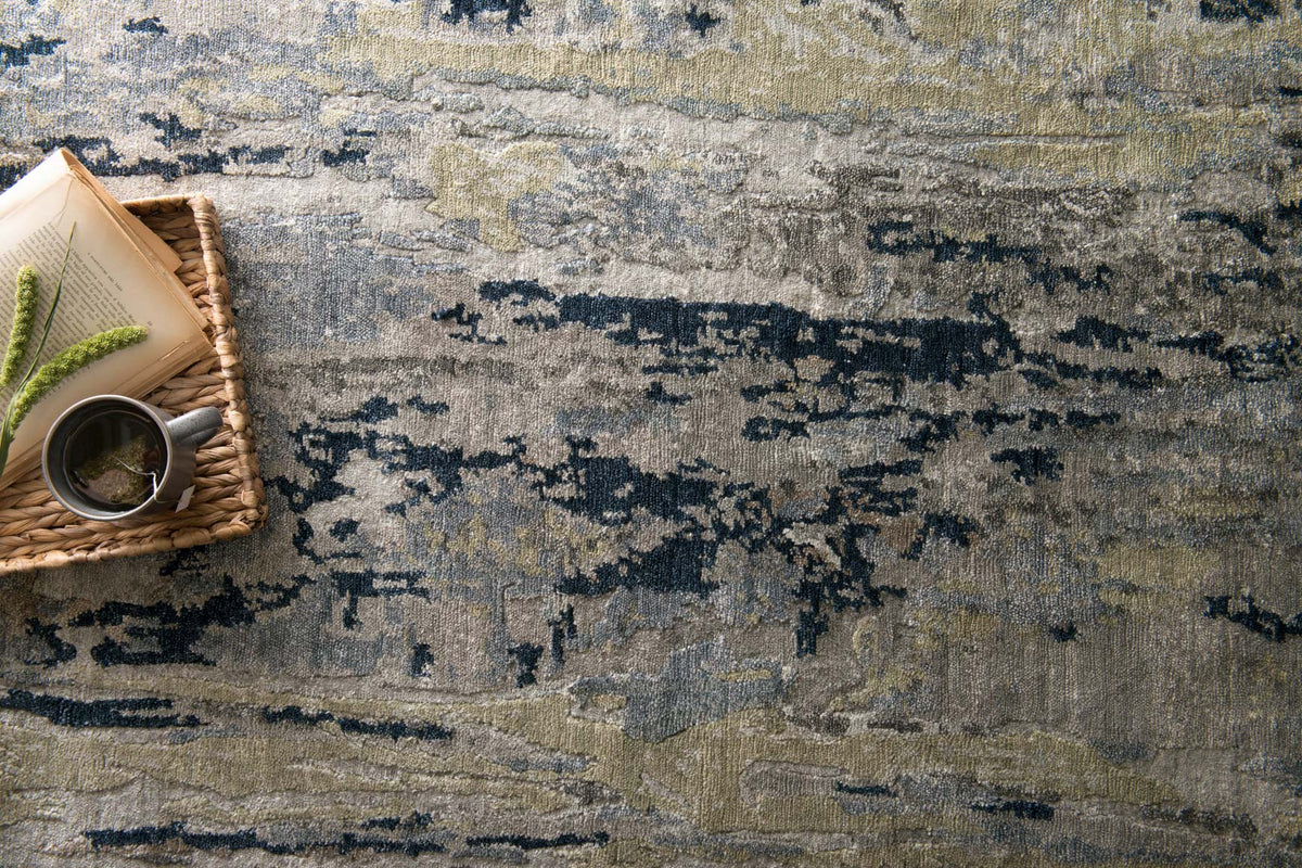 Loloi Elixir EH-03 Grey / Navy area rug - image 3