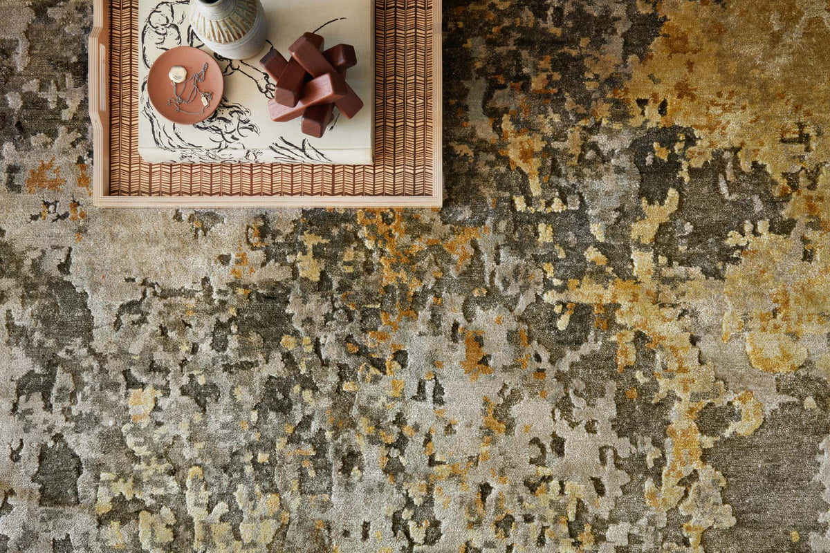 Loloi Elixir EH-07 Grey / Peridot area rug - image 3