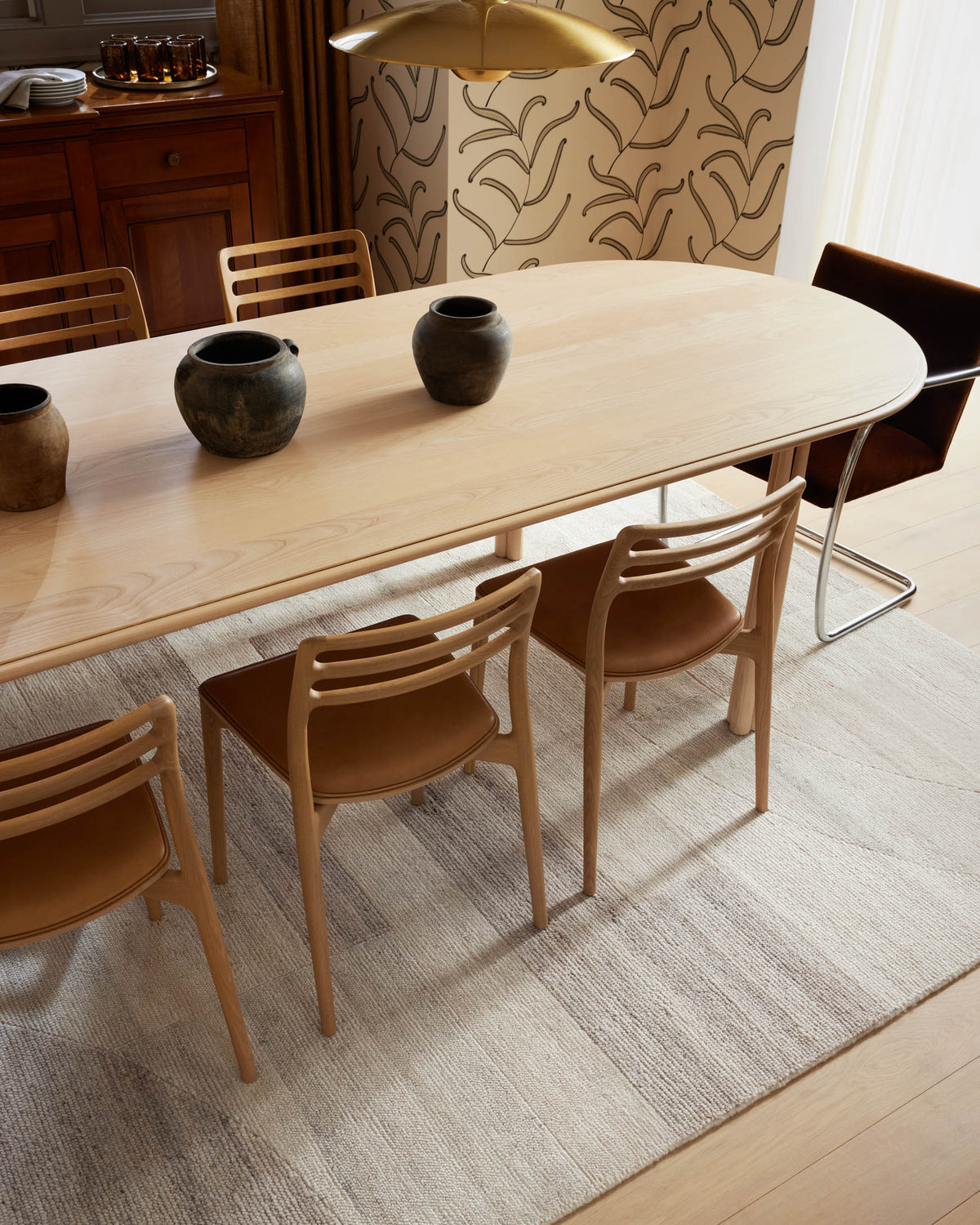 Loloi Elodie ELD-01 Natural / Lt. Plum area rug - image 3