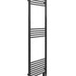 Eos Wall Mounted Electric Towel Warmer in Black