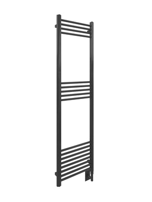 Eos Wall Mounted Electric Towel Warmer in Black