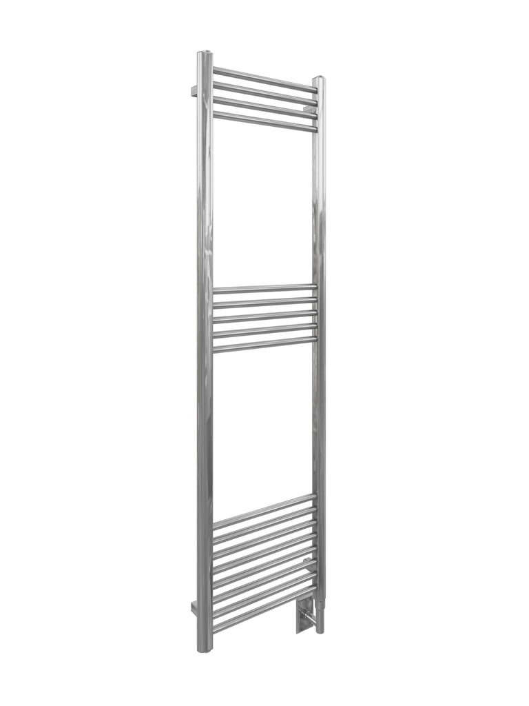 Eos Wall Mounted Electric Towel Warmer in Chrome