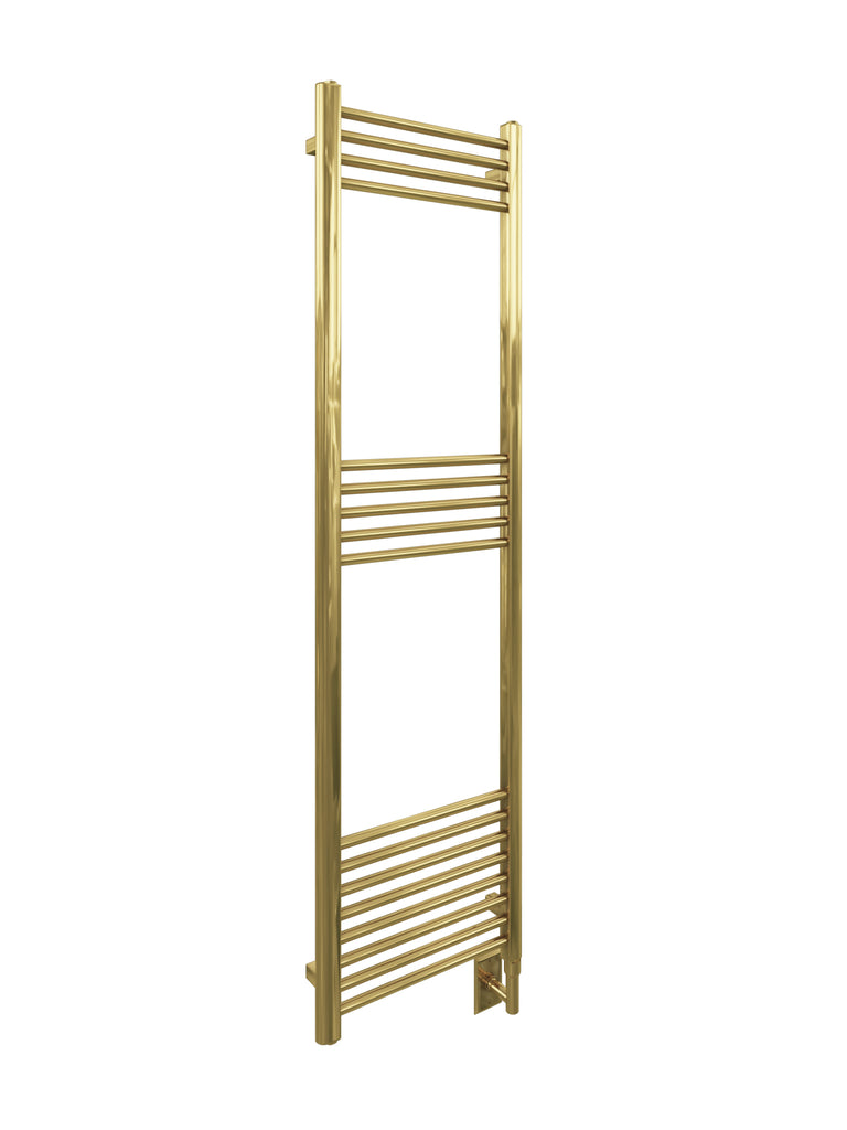 Eos Wall Mounted Electric Towel Warmer in Gold