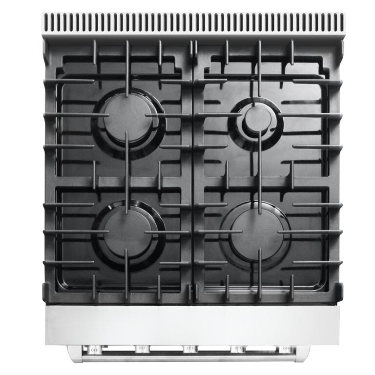 Cosmo 24" 3.73 cu. ft. Slide-In Freestanding Gas Range with 4 Sealed Burners n Stainless Steel, COS-EPGR244