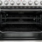 FORNO Paolo 36" 5.44 cu. ft. Freestanding Electric Range with True Convection Oven in Stainless Steel, FFSEL6011-36