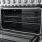 FORNO Paolo 36" 5.44 cu. ft. Freestanding Electric Range with True Convection Oven in Stainless Steel, FFSEL6011-36