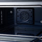 FORNO Massimo 36-Inch 5.36 cu. ft. Electric Range, 5 Radiant Elements, Convection Oven, Air Fryer, Black, FFSEL6020-36BLK