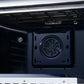FORNO Massimo 36-Inch 5.36 cu. ft. Electric Range, 5 Radiant Elements, Convection Oven, Air Fryer, White, FFSEL6020-36WHT
