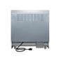 FORNO Galiano 36-Inch 5.36 cu. ft. Electric Range, 5 Radiant Elements, Convection Oven, Air Fryer, White, FFSEL6083-36WHT
