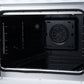 FORNO Galiano 30-Inch 4.32 cu. ft. Electric Range, 4 Radiant Elements, French Door, Convection Oven, Air Fryer, White, FFSEL6917-30WHT