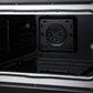 FORNO Galiano 36-Inch 5.36 cu. ft. Electric Range, 5 Radiant Elements, French Door, Convection Oven, Air Fryer, Black, FFSEL6917-36BLK