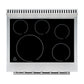 FORNO Paolo 30" 4.38 cu. ft. Freestanding Electric Range in Stainless Steel, FFSEL6011-30