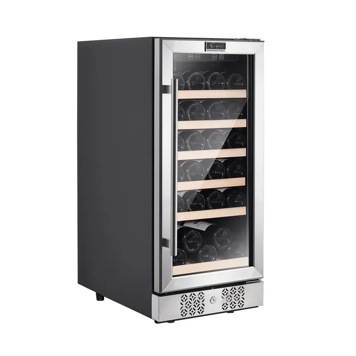 Empava 15" 31 Bottle Wine Cooler, EMPVWC01S Premium Home Source