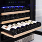 Empava 24" 46 Bottle Dual Zone Wine and Beverage Cooler, EMPV-WC04D