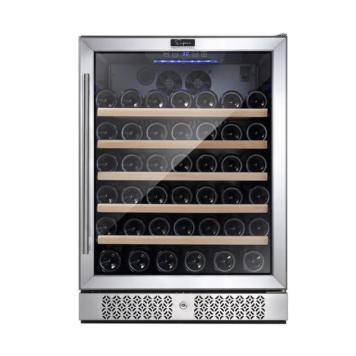 Empava 24" 52 Bottle Wine Cooler, EMPVWC03S Premium Home Source