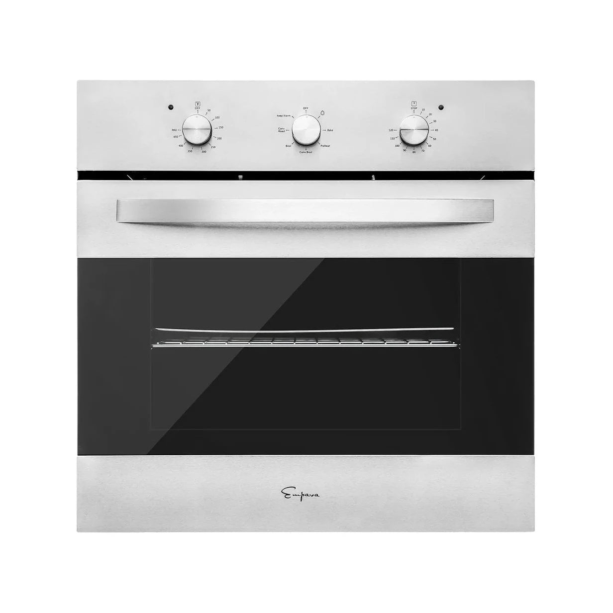Empava 24" Single Electric Wall Oven 2.3 cu. ft, EMPV24WOB14