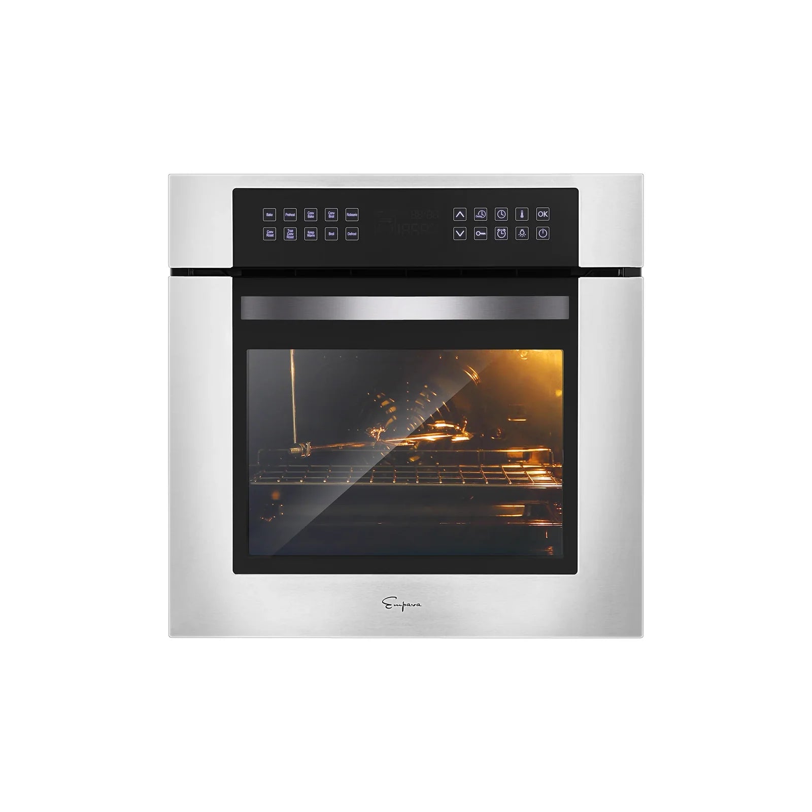 Empava 24" Single Electric Wall Oven 2.3 cu. ft, EMPV24WOC02