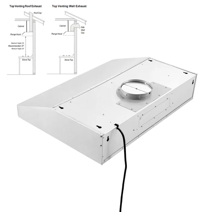 Ultra slim range hood deals