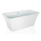 Empava 59" Freestanding Soaking Bathtub, EMPV-59FT1511