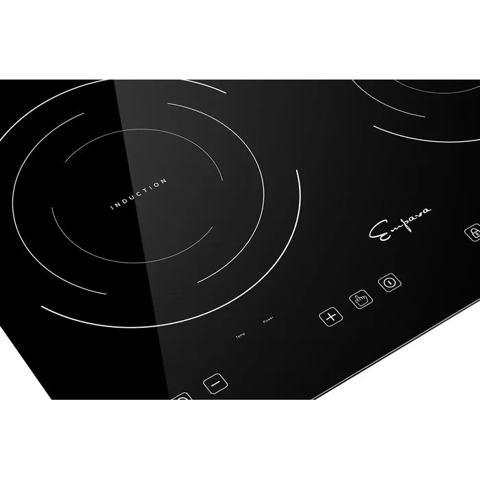 Empava 12" Built-In Induction Cooktop with 2 Elements, EMPV-IDC12B2