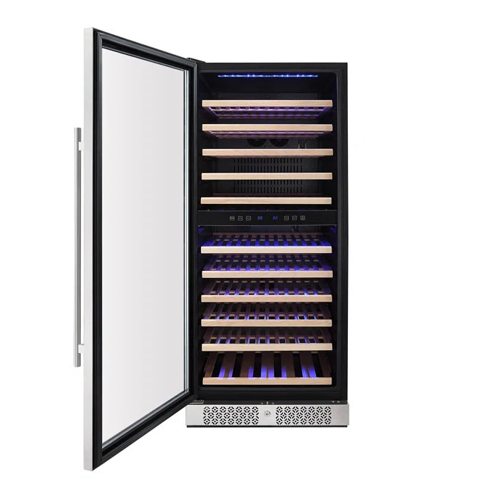 Empava 24" 116 Bottle Dual Zone Wine Cooler, EMPV-WC06D