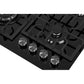 Empava 24" Built-In Cooktop with 4 Gas Burners in Black, EMPV-24GC28