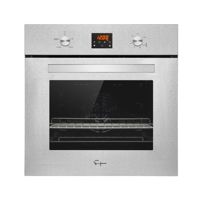 Empava 24" Single Natural Gas Wall Oven - 2.3 cu. ft., EMPV-24WO09