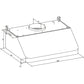 Empava 30" 500 CFM Ducted Under Cabinet Range Hood in Stainless Steel, EMPV-30RH01