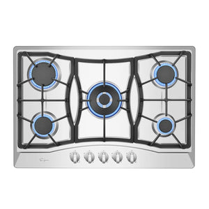 Empava 30" Stainless Steel Built-In Cooktop with 5 Gas Burners, EMPV-30GC21