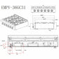 Empava 36" Built-In Natural Gas Cooktop with 6 Burners, EMPV-36GC31