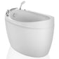Empava 48" Freestanding Japanese Style Soaking Bathtub with Faucet, EMPV-48JT011