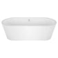 Empava 59" Freestanding Soaking Bathtub, EMPV-59FT1505