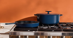 Caraway Large Enameled Cast Iron Duo