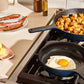 Caraway Enameled Cast Iron Skillet Trio