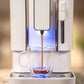 Espressione Concierge Elite Fully Automatic Bean to Cup Espresso Machine in Diamond White