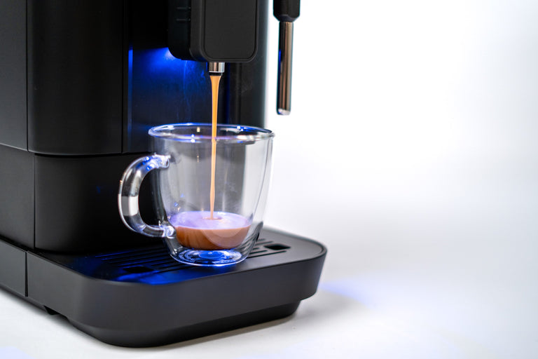 Espressione Concierge Elite Fully Automatic Bean to Cup Espresso Machine in Infinite Black