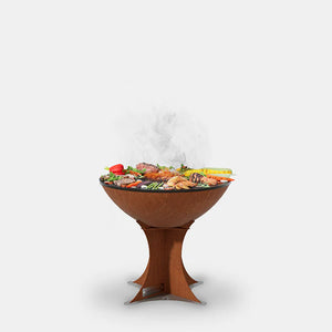 Arteflame Classic 20" Grill - High Euro Base, AF20EUROHBSET
