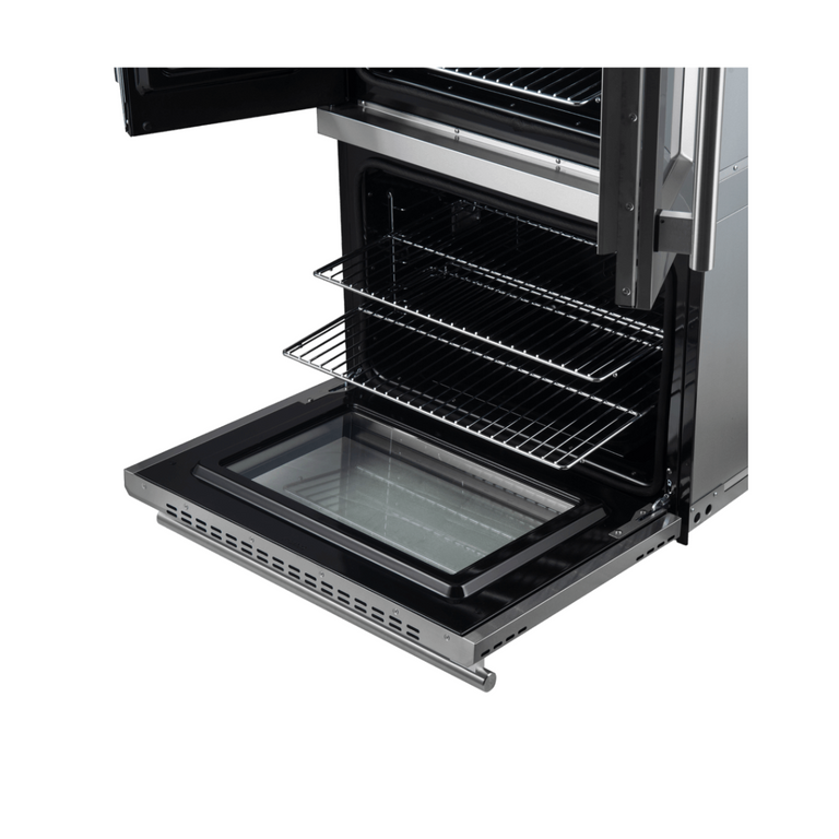 Forno 30" 7.36 Cu. Ft. French Door Double Electric Wall Oven with Air Fry, Self-Clean and Sous Vide, FBOEL1340-30