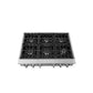 FORNO Cossato 36" Gas Rangetop with 6 Sealed Burners in Stainless Steel, FCTGS5737-36
