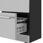 FORNO Cosenza 24" 4.69 cu.ft. Built-In Indoor/Outdoor Drawer Freezer with Ice Maker, FDRBI1838-24S