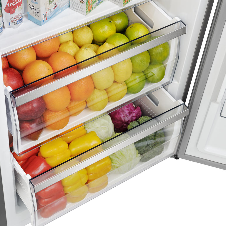 Forno 60" 27.2 cu.ft. Convertible Refrigerator and Freezer with Grill Trim, FFFFD1722-60S