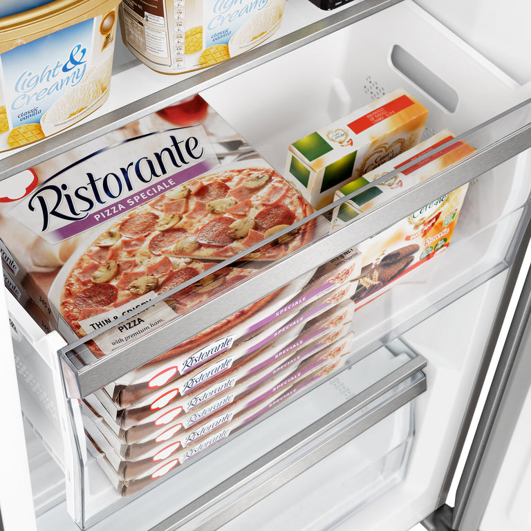 Forno 60" 27.2 cu.ft. Convertible Refrigerator and Freezer with Grill Trim, FFFFD1722-60S