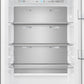 FORNO Maderno 60" 27.2 cu.ft. Convertible Refrigerator and Freezer with Modern Trim Kit, FFFFD1722-60S