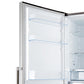 FORNO Guardia 46.8" 21.6 cu. ft. Bottom Mount Refrigerator in Stainless Steel, FFFFD1778-48