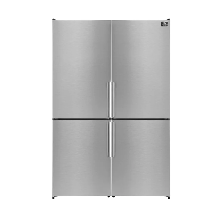 Forno Appliance Package - 48" Dual Fuel Range, Dishwasher, 48" Refrigerator, Microwave Drawer, AP-FFSGS6156-48-12